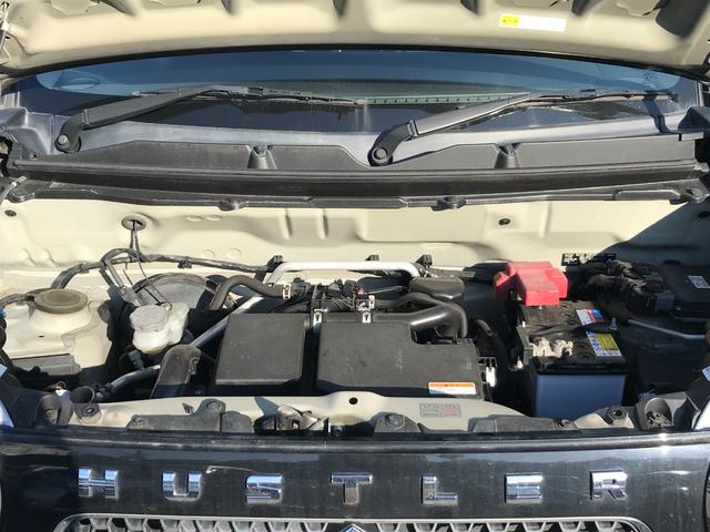 ハスラー Jスタイル ETC バックカメラ TV 衝突被害軽減システム HID スマートキー アイドリングストップ 電動格納ミラー シートヒーター ベンチシート CVT 盗難防止システム ABS ESC CD DVD再生(41枚目)