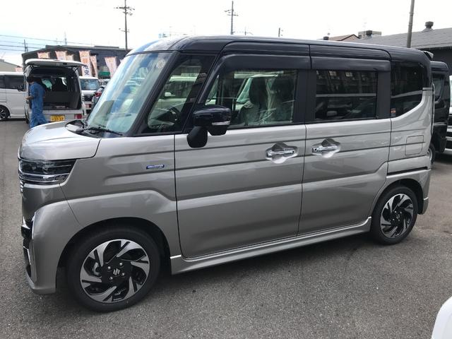 スペーシアカスタム ハイブリッドXSターボ 全周囲カメラ 両側電動スライドドア クリアランスソナー オートクルーズコントロール レーンアシスト 衝突被害軽減システム オートライト LEDヘッドランプ スマートキー アイドリングストップ(26枚目)