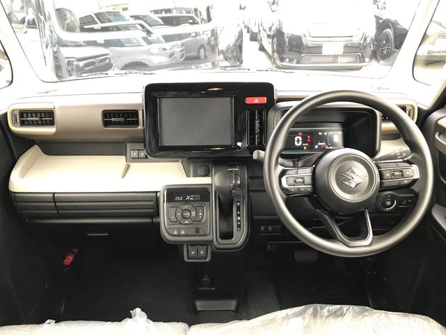 スペーシア ハイブリッドＸ　両側電動スライドドア　クリアランスソナー　オートクルーズコントロール　レーンアシスト　衝突被害軽減システム　オートライト　ＬＥＤヘッドランプ　スマートキー　アイドリングストップ　電動格納ミラー（6枚目）