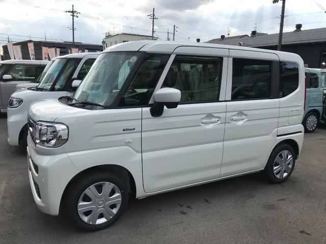 スペーシア ハイブリッドＸ　両側電動スライドドア　クリアランスソナー　オートクルーズコントロール　レーンアシスト　衝突被害軽減システム　オートライト　ＬＥＤヘッドランプ　スマートキー　アイドリングストップ　電動格納ミラー（25枚目）