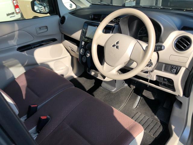 ｅＫワゴン Ｅ　ｅ－アシスト　ナビ　ＴＶ　クリアランスソナー　衝突被害軽減システム　キーレスエントリー　電動格納ミラー　シートヒーター　ベンチシート　ＣＶＴ　ＡＢＳ　ＥＳＣ　ＣＤ　ＵＳＢ　衝突安全ボディ　エアコン（20枚目）