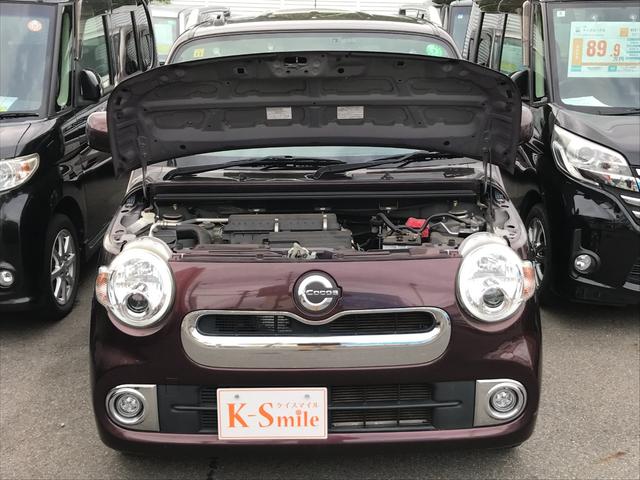 ミラココア ココアプラスＸ　ドライブレコーダー　ＥＴＣ　バックカメラ　ＴＶ　ＬＥＤヘッドランプ　ヘッドライトウォッシャー　スマートキー　アイドリングストップ　電動格納ミラー　ベンチシート　ＣＶＴ　盗難防止システム　ＡＢＳ　ＣＤ（33枚目）