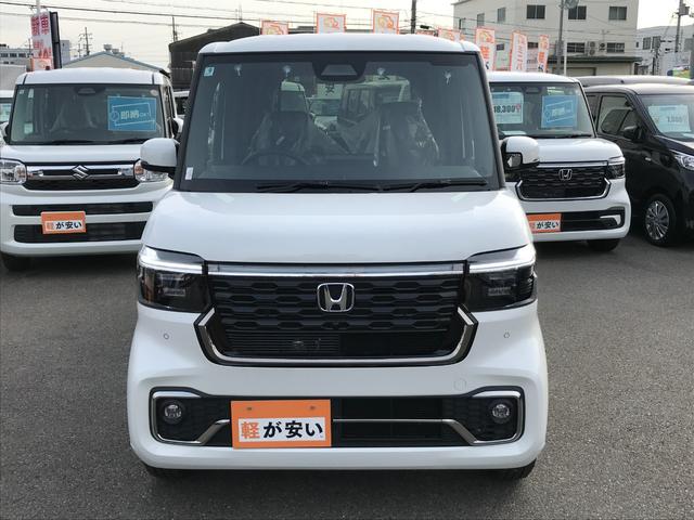 N-BOXカスタム コーディネートスタイル 両側電動スライドドア クリアランスソナー オートクルーズコントロール レーンアシスト 衝突被害軽減システム オートライト LEDヘッドランプ スマートキー アイドリングストップ 電動格納ミラー(17枚目)