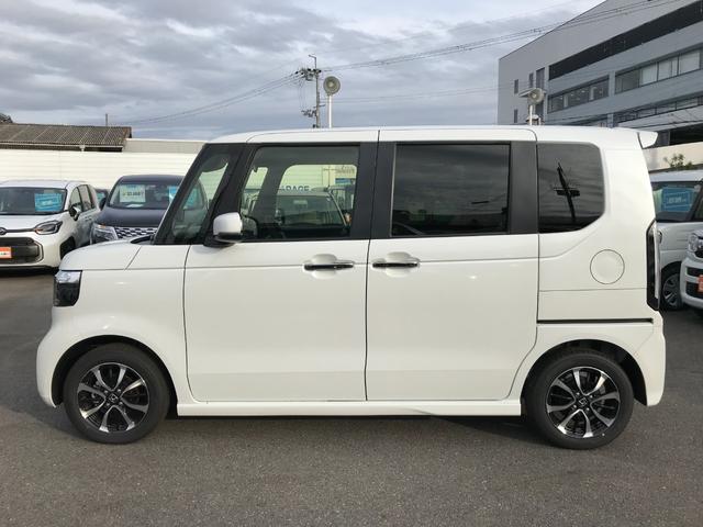 N-BOXカスタム コーディネートスタイル 両側電動スライドドア クリアランスソナー オートクルーズコントロール レーンアシスト 衝突被害軽減システム オートライト LEDヘッドランプ スマートキー アイドリングストップ 電動格納ミラー(42枚目)