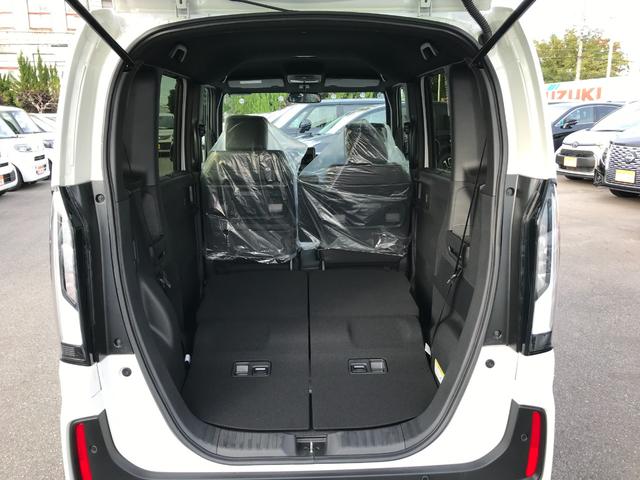 N-BOXカスタム コーディネートスタイル 両側電動スライドドア クリアランスソナー オートクルーズコントロール レーンアシスト 衝突被害軽減システム オートライト LEDヘッドランプ スマートキー アイドリングストップ 電動格納ミラー(46枚目)