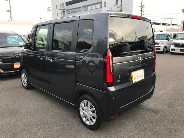 Ｎ－ＢＯＸ ベースグレード　両側スライド・片側電動　クリアランスソナー　オートクルーズコントロール　レーンアシスト　衝突被害軽減システム　オートライト　ＬＥＤヘッドランプ　スマートキー　アイドリングストップ　電動格納ミラー（21枚目）