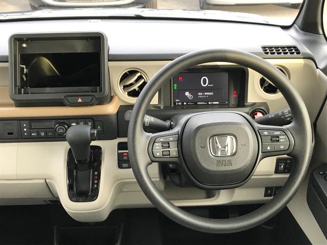 Ｎ－ＢＯＸ ベースグレード　両側スライド・片側電動　クリアランスソナー　オートクルーズコントロール　レーンアシスト　衝突被害軽減システム　オートライト　ＬＥＤヘッドランプ　スマートキー　アイドリングストップ　電動格納ミラー（41枚目）