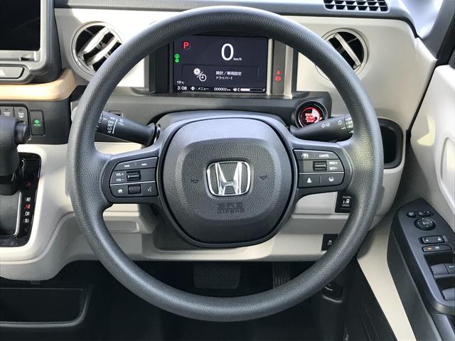 N-BOX ベースグレード 両側スライド・片側電動 クリアランスソナー オートクルーズコントロール レーンアシスト 衝突被害軽減システム オートライト LEDヘッドランプ スマートキー アイドリングストップ 電動格納ミラー(7枚目)