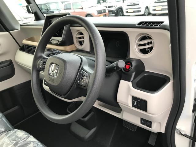 N-BOX ベースグレード 両側スライド・片側電動 クリアランスソナー オートクルーズコントロール レーンアシスト 衝突被害軽減システム オートライト LEDヘッドランプ スマートキー アイドリングストップ 電動格納ミラー(43枚目)