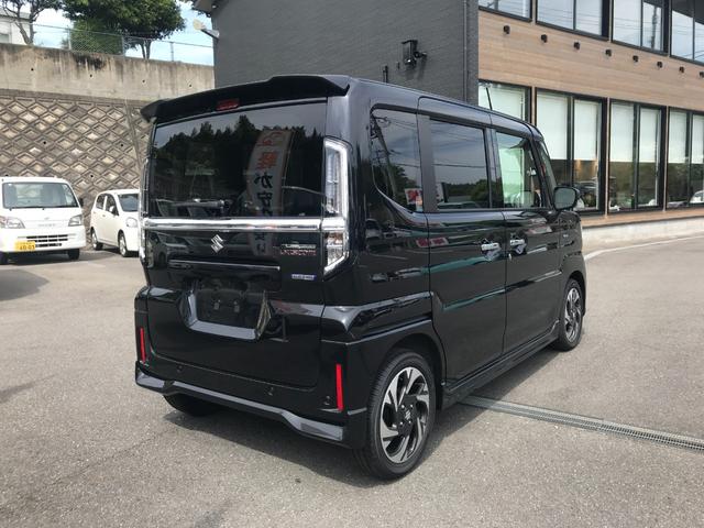 スペーシアカスタム ハイブリッドXS 両側電動スライドドア クリアランスソナー オートクルーズコントロール レーンアシスト 衝突被害軽減システム オートライト LEDヘッドランプ スマートキー アイドリングストップ 電動格納ミラー(9枚目)