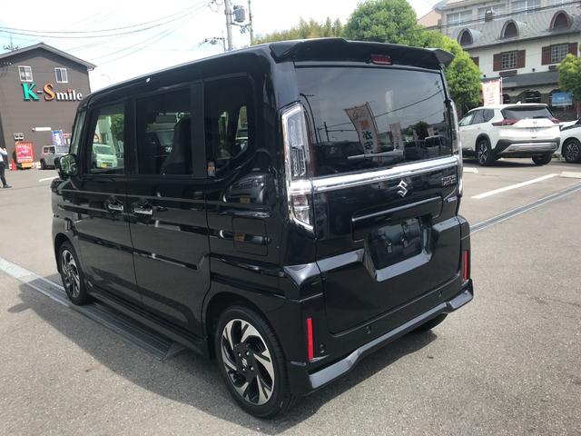 スペーシアカスタム ハイブリッドXS 両側電動スライドドア クリアランスソナー オートクルーズコントロール レーンアシスト 衝突被害軽減システム オートライト LEDヘッドランプ スマートキー アイドリングストップ 電動格納ミラー(11枚目)