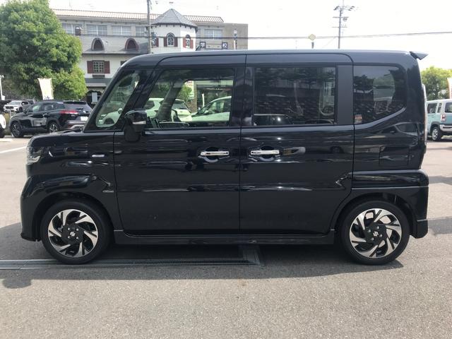 スペーシアカスタム ハイブリッドXS 両側電動スライドドア クリアランスソナー オートクルーズコントロール レーンアシスト 衝突被害軽減システム オートライト LEDヘッドランプ スマートキー アイドリングストップ 電動格納ミラー(12枚目)