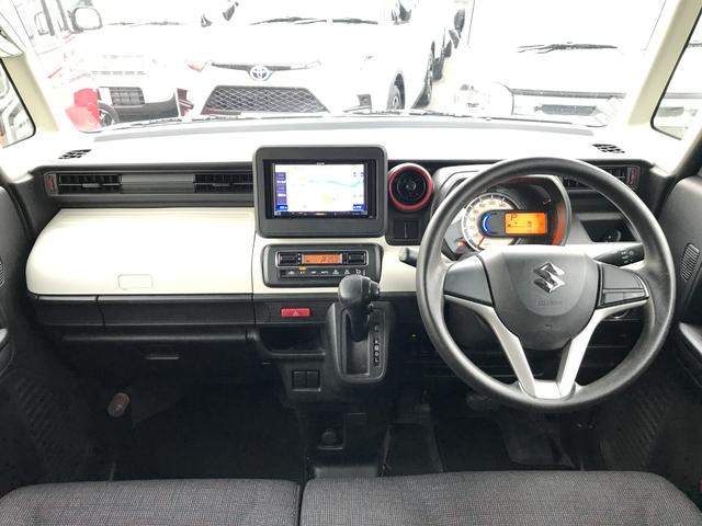 スペーシア ハイブリッドＧ　ＥＴＣ　バックカメラ　両側スライドドア　ナビ　ＴＶ　クリアランスソナー　レーンアシスト　衝突被害軽減システム　オートライト　スマートキー　アイドリングストップ　電動格納ミラー　ベンチシート　ＣＶＴ（7枚目）