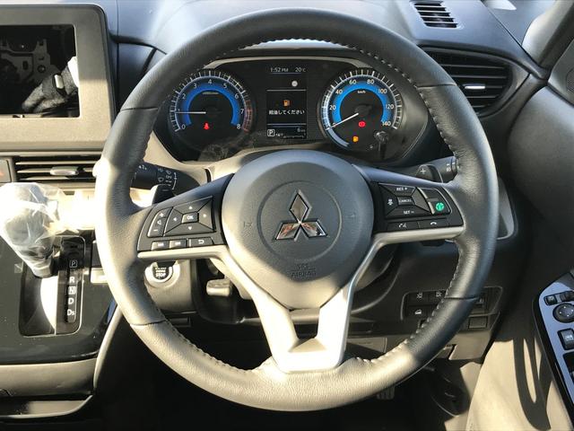 デリカミニ Ｔ　プレミアム　全周囲カメラ　両側電動スライドドア　オートクルーズコントロール　衝突被害軽減システム　オートライト　ＬＥＤヘッドランプ　スマートキー　アイドリングストップ　電動格納ミラー　シートヒーター　ベンチシート（36枚目）