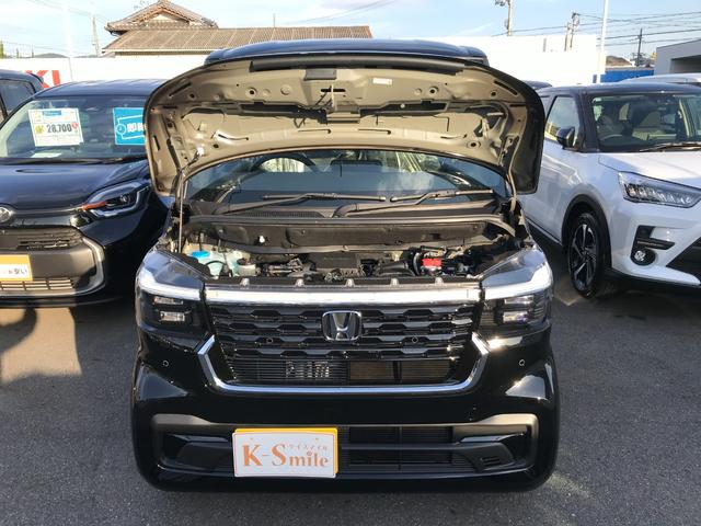 Ｎ－ＢＯＸカスタム ターボ　両側電動スライドドア　クリアランスソナー　オートクルーズコントロール　レーンアシスト　衝突被害軽減システム　オートライト　ＬＥＤヘッドランプ　スマートキー　アイドリングストップ　電動格納ミラー（29枚目）