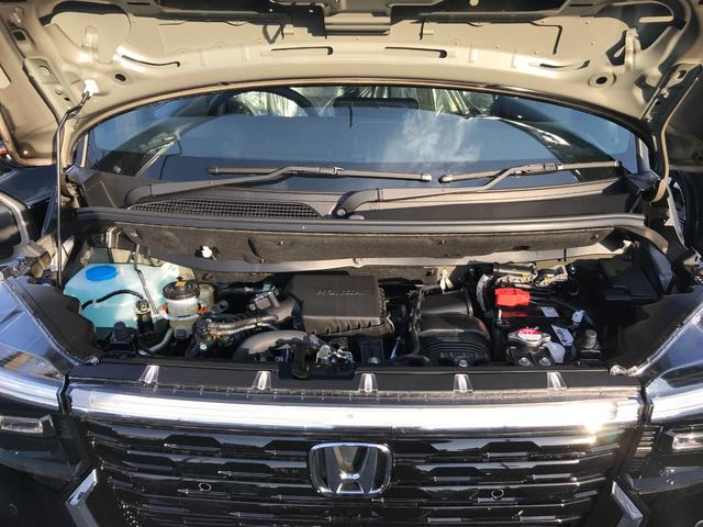 Ｎ－ＢＯＸカスタム ターボ　両側電動スライドドア　クリアランスソナー　オートクルーズコントロール　レーンアシスト　衝突被害軽減システム　オートライト　ＬＥＤヘッドランプ　スマートキー　アイドリングストップ　電動格納ミラー（44枚目）