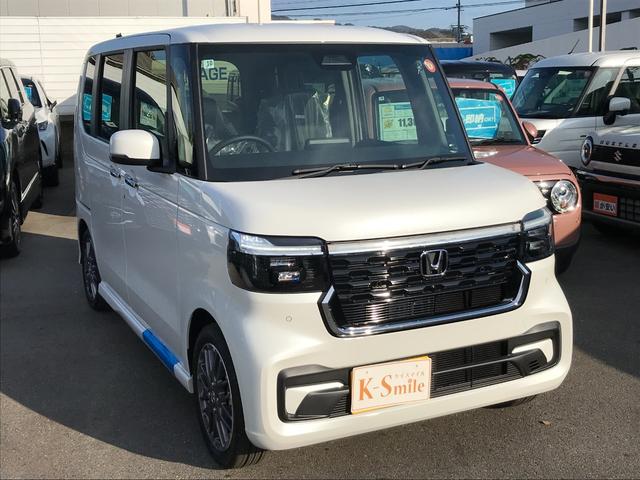 Ｎ－ＢＯＸカスタム ターボ　バックカメラ　両側電動スライドドア　クリアランスソナー　オートクルーズコントロール　レーンアシスト　衝突被害軽減システム　オートライト　ＬＥＤヘッドランプ　スマートキー　アイドリングストップ（17枚目）