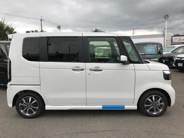 Ｎ－ＢＯＸカスタム ベースグレード　両側スライド・片側電動　クリアランスソナー　オートクルーズコントロール　レーンアシスト　衝突被害軽減システム　オートライト　ＬＥＤヘッドランプ　スマートキー　アイドリングストップ　電動格納ミラー（19枚目）