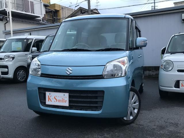 スペーシア T ETC 両側スライド・片側電動 ナビ TV スマートキー アイドリングストップ 電動格納ミラー ベンチシート CVT 盗難防止システム ABS USB 衝突安全ボディ エアコン パワーステアリング(17枚目)