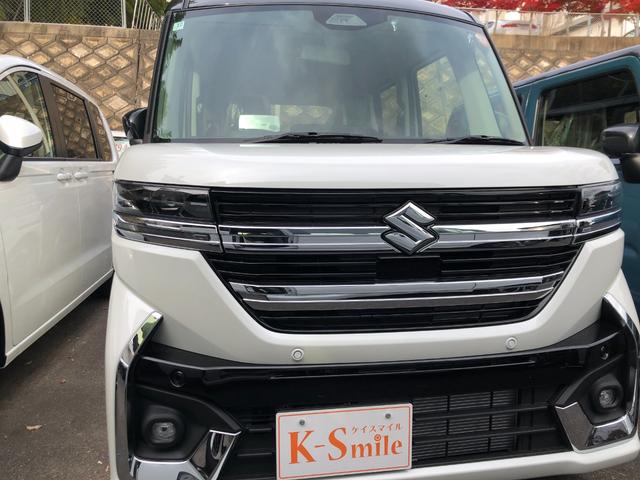 スペーシアカスタム ハイブリッドＸＳ　両側電動スライドドア　クリアランスソナー　オートクルーズコントロール　レーンアシスト　衝突被害軽減システム　オートライト　ＬＥＤヘッドランプ　スマートキー　アイドリングストップ　電動格納ミラー（6枚目）