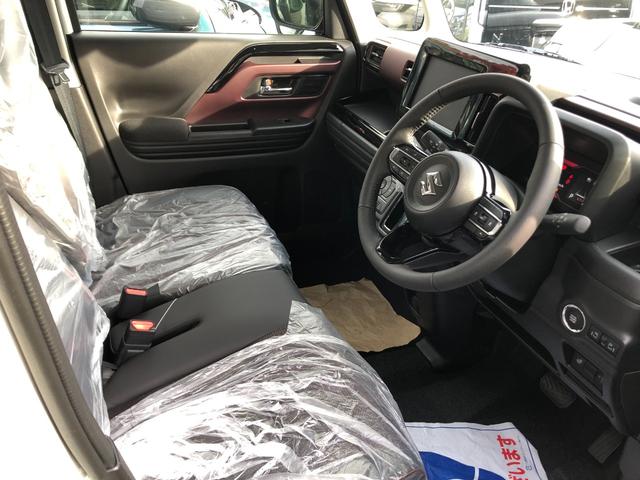 スペーシアカスタム ハイブリッドＸＳ　両側電動スライドドア　クリアランスソナー　オートクルーズコントロール　レーンアシスト　衝突被害軽減システム　オートライト　ＬＥＤヘッドランプ　スマートキー　アイドリングストップ　電動格納ミラー（23枚目）