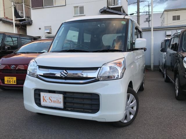 スペーシア Gリミテッド ETC 全周囲カメラ 両側スライド・片側電動 TV レーンアシスト 衝突被害軽減システム スマートキー アイドリングストップ 電動格納ミラー シートヒーター ベンチシート CVT 盗難防止システム(16枚目)