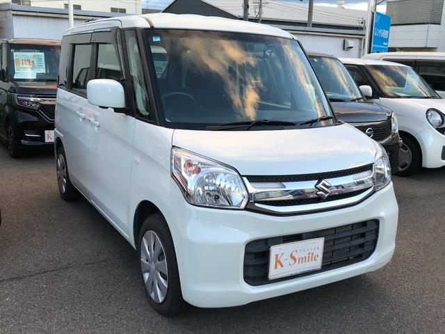 スペーシア Gリミテッド ETC 全周囲カメラ 両側スライド・片側電動 TV レーンアシスト 衝突被害軽減システム スマートキー アイドリングストップ 電動格納ミラー シートヒーター ベンチシート CVT 盗難防止システム(18枚目)