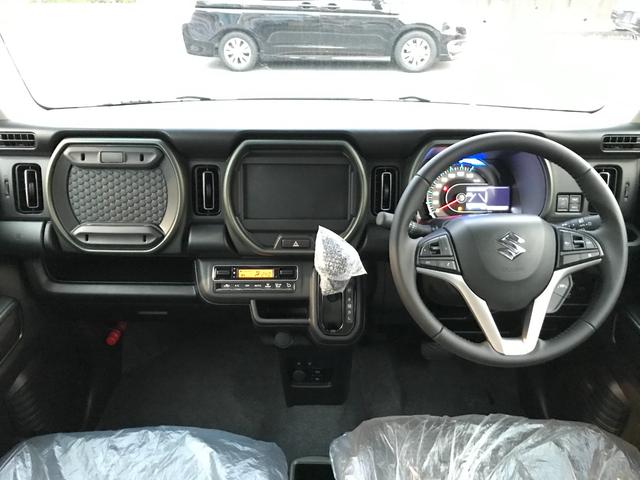 ハスラー タフワイルド　クリアランスソナー　オートクルーズコントロール　レーンアシスト　衝突被害軽減システム　オートライト　ＬＥＤヘッドランプ　ヘッドライトウォッシャー　スマートキー　アイドリングストップ　電動格納ミラー（7枚目）