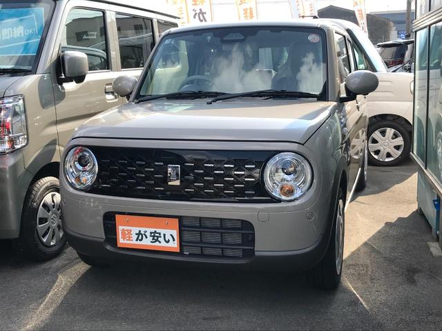 アルトラパン ハイブリッドL クリアランスソナー レーンアシスト 衝突被害軽減システム オートライト LEDヘッドランプ スマートキー アイドリングストップ 電動格納ミラー シートヒーター ベンチシート CVT 盗難防止システム(17枚目)