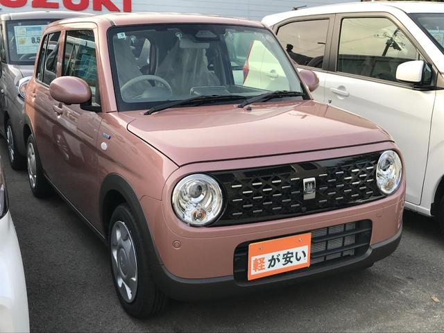 アルトラパン ハイブリッドL クリアランスソナー レーンアシスト 衝突被害軽減システム オートライト LEDヘッドランプ スマートキー アイドリングストップ 電動格納ミラー シートヒーター ベンチシート CVT 盗難防止システム(19枚目)