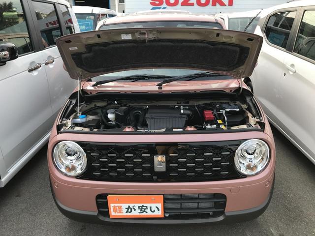 アルトラパン ハイブリッドL クリアランスソナー レーンアシスト 衝突被害軽減システム オートライト LEDヘッドランプ スマートキー アイドリングストップ 電動格納ミラー シートヒーター ベンチシート CVT 盗難防止システム(26枚目)