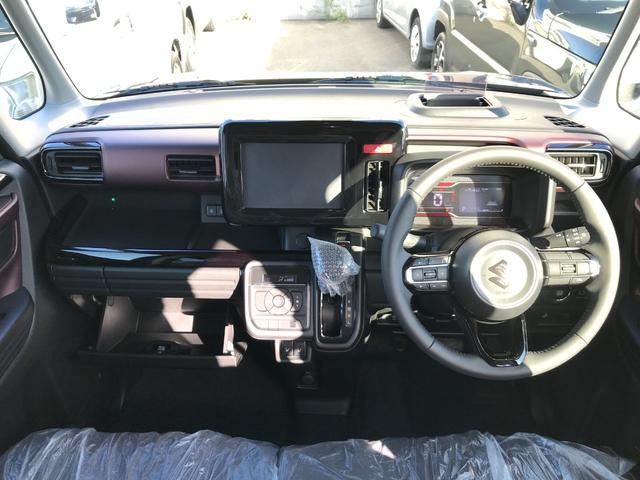 スペーシアカスタム ハイブリッドＸＳ　両側電動スライドドア　クリアランスソナー　オートクルーズコントロール　レーンアシスト　衝突被害軽減システム　オートライト　ＬＥＤヘッドランプ　スマートキー　アイドリングストップ　電動格納ミラー（7枚目）