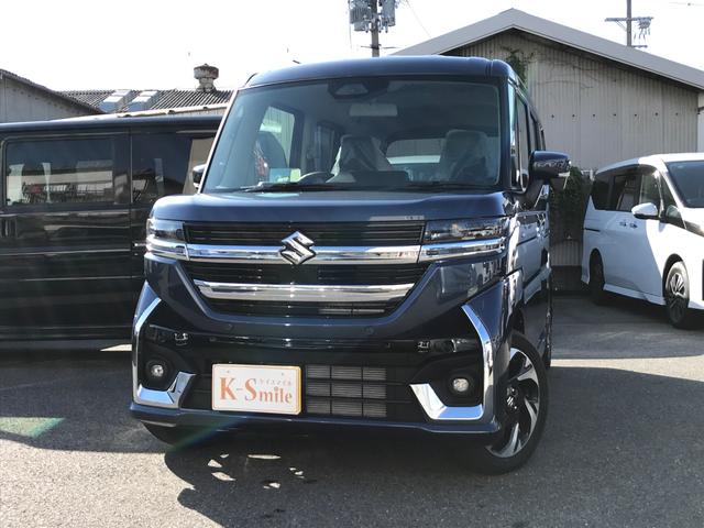 スペーシアカスタム ハイブリッドＸＳ　両側電動スライドドア　クリアランスソナー　オートクルーズコントロール　レーンアシスト　衝突被害軽減システム　オートライト　ＬＥＤヘッドランプ　スマートキー　アイドリングストップ　電動格納ミラー（17枚目）