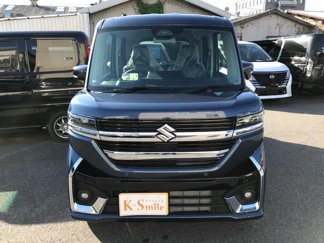 スペーシアカスタム ハイブリッドＸＳ　両側電動スライドドア　クリアランスソナー　オートクルーズコントロール　レーンアシスト　衝突被害軽減システム　オートライト　ＬＥＤヘッドランプ　スマートキー　アイドリングストップ　電動格納ミラー（18枚目）