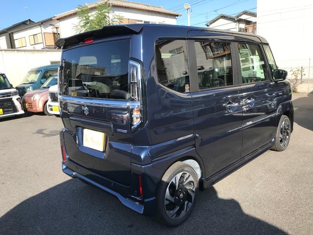 スペーシアカスタム ハイブリッドＸＳ　両側電動スライドドア　クリアランスソナー　オートクルーズコントロール　レーンアシスト　衝突被害軽減システム　オートライト　ＬＥＤヘッドランプ　スマートキー　アイドリングストップ　電動格納ミラー（22枚目）