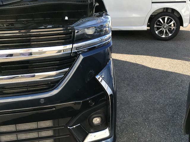 スペーシアカスタム ハイブリッドＸＳ　両側電動スライドドア　クリアランスソナー　オートクルーズコントロール　レーンアシスト　衝突被害軽減システム　オートライト　ＬＥＤヘッドランプ　スマートキー　アイドリングストップ　電動格納ミラー（31枚目）