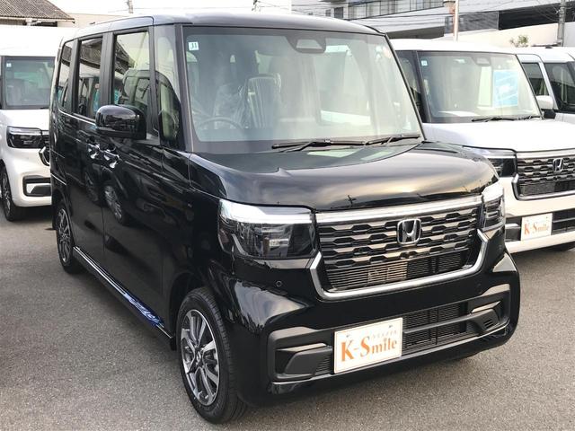 Ｎ－ＢＯＸカスタム ベースグレード　両側電動スライドドア　クリアランスソナー　オートクルーズコントロール　レーンアシスト　衝突被害軽減システム　オートライト　ＬＥＤヘッドランプ　スマートキー　アイドリングストップ　電動格納ミラー（19枚目）