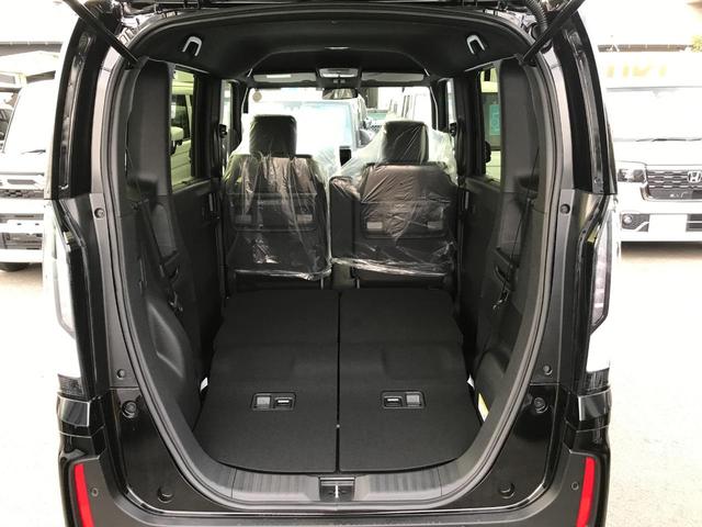 Ｎ－ＢＯＸカスタム ベースグレード　両側電動スライドドア　クリアランスソナー　オートクルーズコントロール　レーンアシスト　衝突被害軽減システム　オートライト　ＬＥＤヘッドランプ　スマートキー　アイドリングストップ　電動格納ミラー（43枚目）