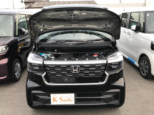 Ｎ－ＢＯＸカスタム ベースグレード　両側電動スライドドア　クリアランスソナー　オートクルーズコントロール　レーンアシスト　衝突被害軽減システム　オートライト　ＬＥＤヘッドランプ　スマートキー　アイドリングストップ　電動格納ミラー（46枚目）