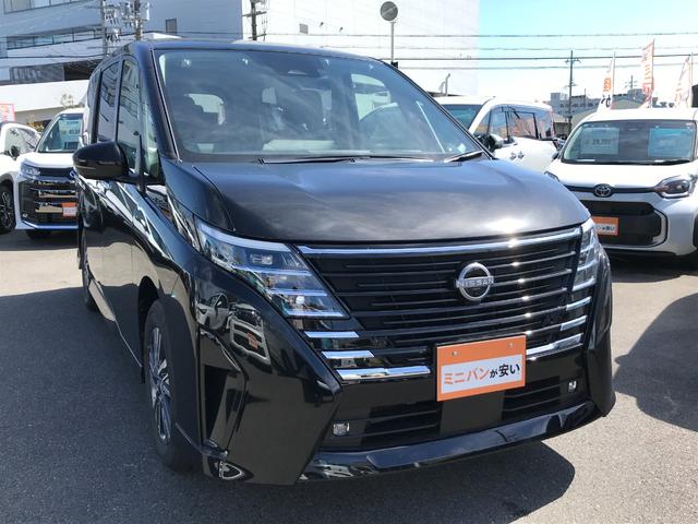 セレナ ｅ－パワー　ハイウェイスターＶ　全周囲カメラ　クリアランスソナー　ＴＶ　オートクルーズコントロール　衝突被害軽減システム　両側電動スライドドア　ＬＥＤヘッドランプ　スマートキー　電動格納ミラー　３列シート　ＣＶＴ　アルミホイール（17枚目）