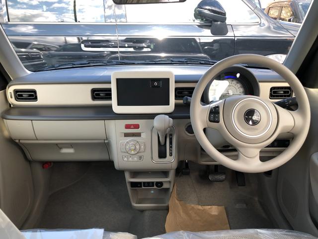 アルトラパン ハイブリッドL 全周囲カメラ クリアランスソナー レーンアシスト 衝突被害軽減システム オートライト LEDヘッドランプ スマートキー アイドリングストップ 電動格納ミラー シートヒーター ベンチシート CVT(4枚目)