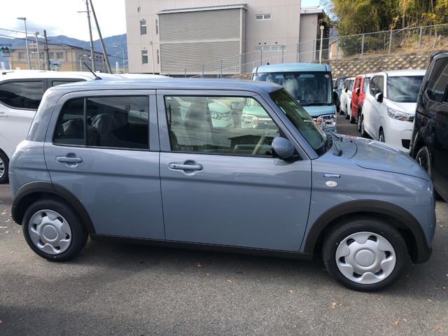 アルトラパン ハイブリッドL 全周囲カメラ クリアランスソナー レーンアシスト 衝突被害軽減システム オートライト LEDヘッドランプ スマートキー アイドリングストップ 電動格納ミラー シートヒーター ベンチシート CVT(8枚目)