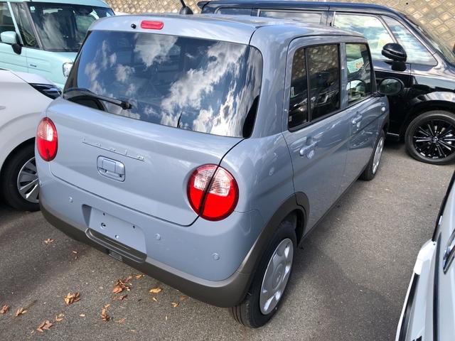 アルトラパン ハイブリッドL 全周囲カメラ クリアランスソナー レーンアシスト 衝突被害軽減システム オートライト LEDヘッドランプ スマートキー アイドリングストップ 電動格納ミラー シートヒーター ベンチシート CVT(9枚目)