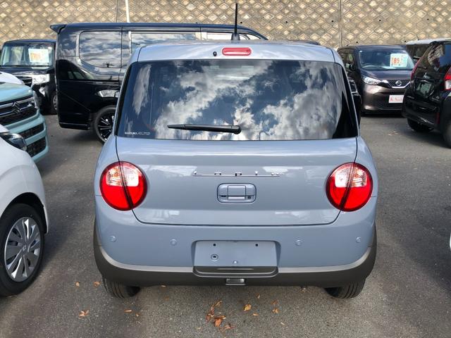 アルトラパン ハイブリッドL 全周囲カメラ クリアランスソナー レーンアシスト 衝突被害軽減システム オートライト LEDヘッドランプ スマートキー アイドリングストップ 電動格納ミラー シートヒーター ベンチシート CVT(10枚目)