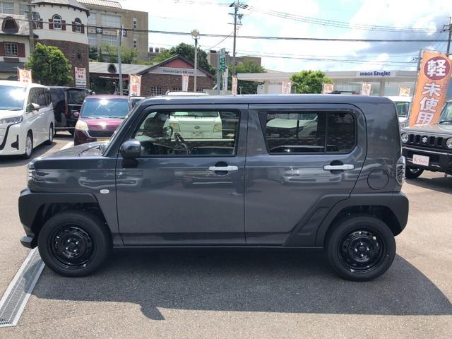 タフト Ｘ　クリアランスソナー　衝突被害軽減システム　オートライト　ＬＥＤヘッドランプ　スマートキー　アイドリングストップ　電動格納ミラー　サンルーフ　ＣＶＴ　盗難防止システム　ＡＢＳ　ＥＳＣ　衝突安全ボディ（13枚目）