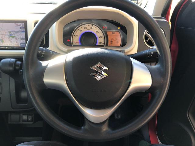 アルト Ｘ　ＥＴＣ　バックカメラ　ナビ　ＴＶ　衝突被害軽減システム　スマートキー　アイドリングストップ　電動格納ミラー　シートヒーター　ＣＶＴ　盗難防止システム　ＡＢＳ　ＥＳＣ　ＣＤ　アルミホイール（24枚目）