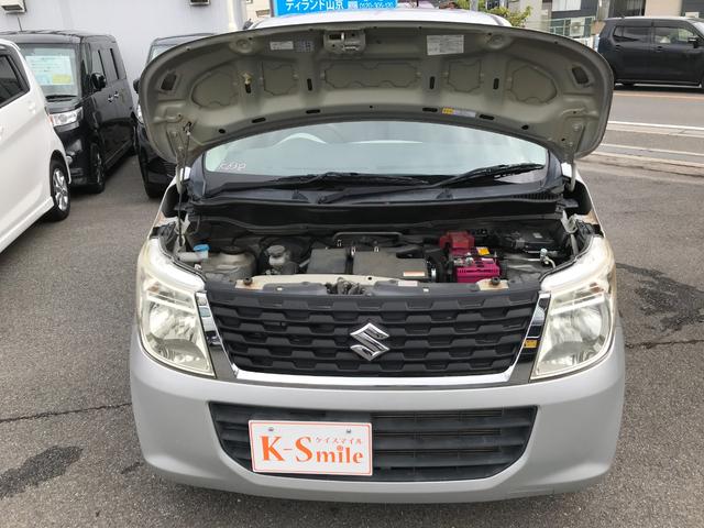 ワゴンR FX ETC キーレスエントリー アイドリングストップ 電動格納ミラー シートヒーター ベンチシート CVT 盗難防止システム ABS CD ミュージックプレイヤー接続可 衝突安全ボディ エアコン(42枚目)