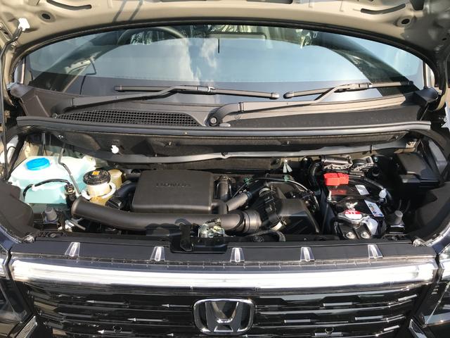 Ｎ－ＢＯＸカスタム ベースグレード　両側電動スライドドア　クリアランスソナー　オートクルーズコントロール　衝突被害軽減システム　オートライト　ＬＥＤヘッドランプ　スマートキー　アイドリングストップ　電動格納ミラー　シートヒーター（23枚目）