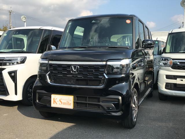 Ｎ－ＢＯＸカスタム ベースグレード　両側電動スライドドア　クリアランスソナー　オートクルーズコントロール　衝突被害軽減システム　オートライト　ＬＥＤヘッドランプ　スマートキー　アイドリングストップ　電動格納ミラー　シートヒーター（43枚目）