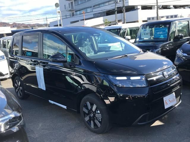 フリード エアー　ＥＸ　クリアランスソナー　オートクルーズコントロール　衝突被害軽減システム　両側電動スライドドア　オートライト　ＬＥＤヘッドランプ　スマートキー　電動格納ミラー　シートヒーター　３列シート　ウォークスルー（19枚目）